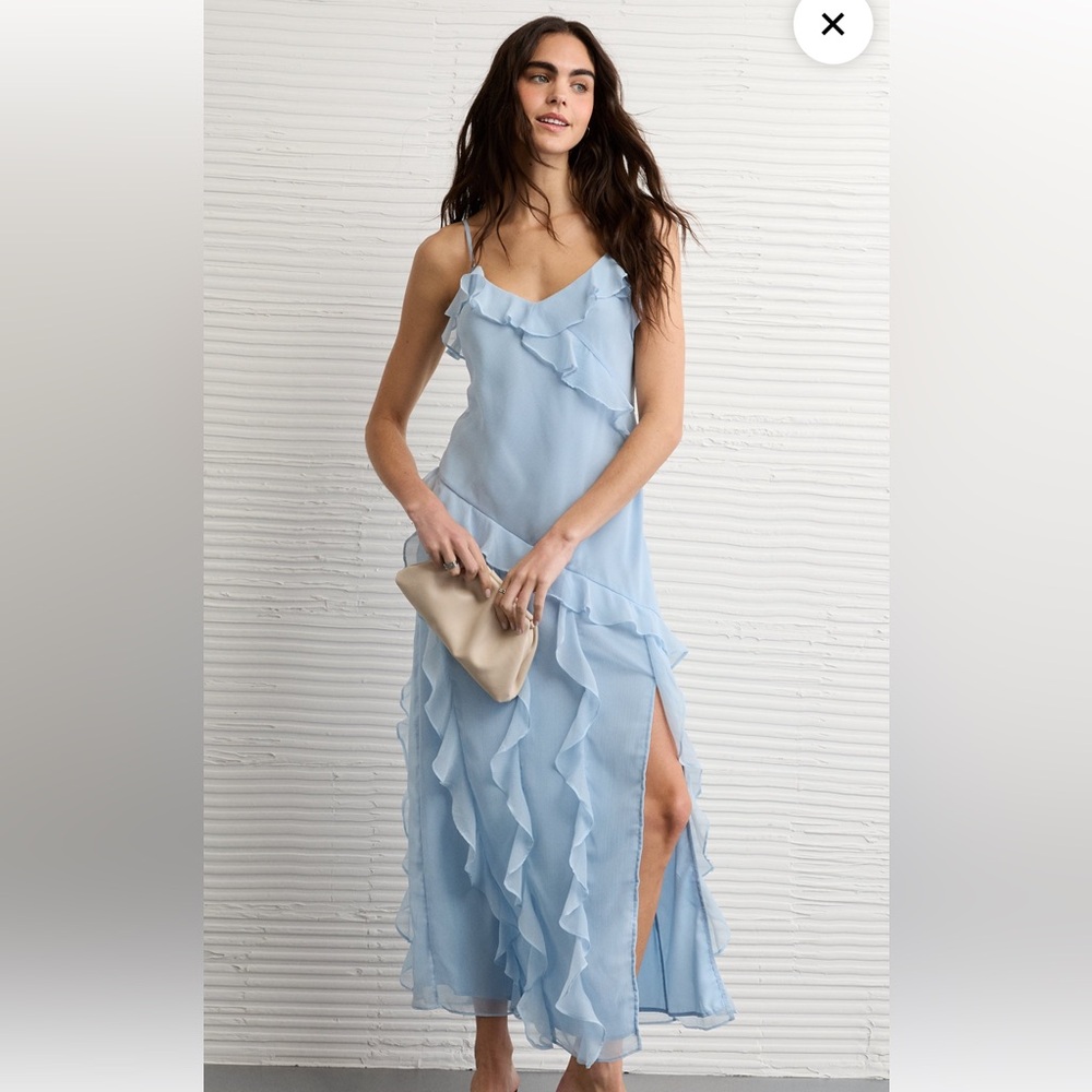 American Eagle Outfitters Light Blue Dress